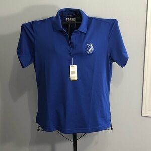 Monterey Lion Golf Club Dry Swing Collection Polo Collared Shirt Large